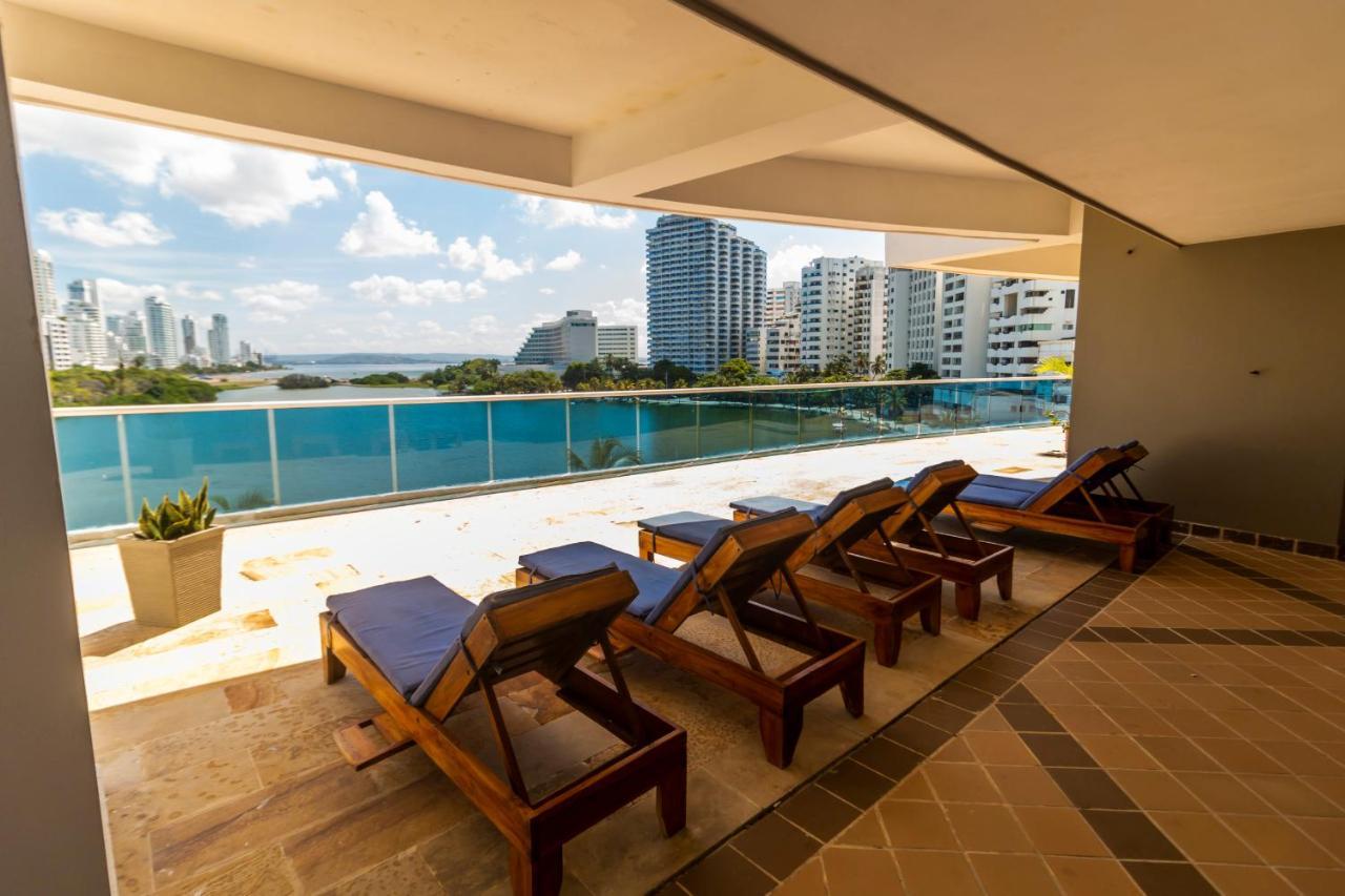 Apartamento De Lujo Con Vista Al Mar - Excelente Ubicacion Cartagena Εξωτερικό φωτογραφία