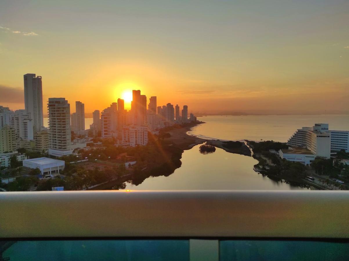 Apartamento De Lujo Con Vista Al Mar - Excelente Ubicacion Cartagena Εξωτερικό φωτογραφία