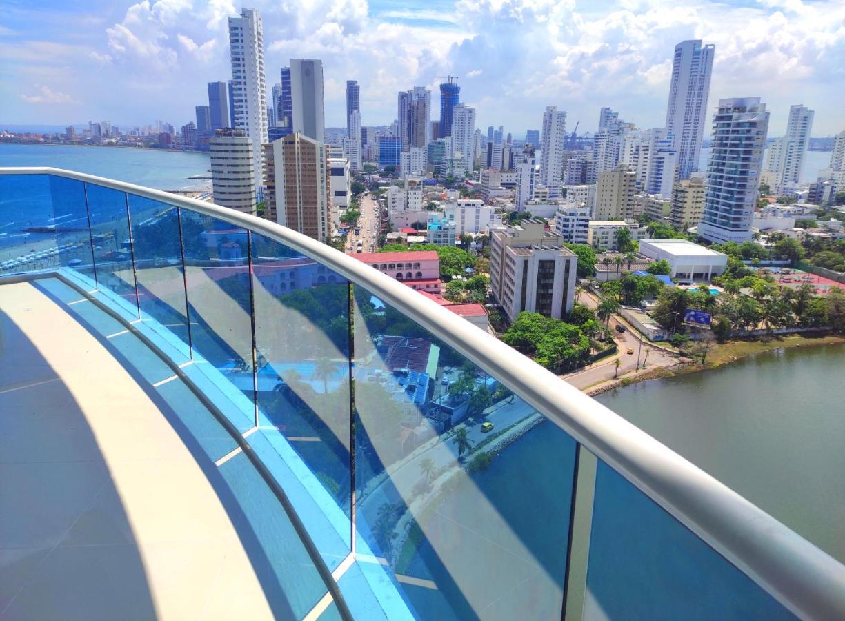 Apartamento De Lujo Con Vista Al Mar - Excelente Ubicacion Cartagena Εξωτερικό φωτογραφία